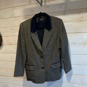 V.I.petite | Vintage Wool Blend Blazer